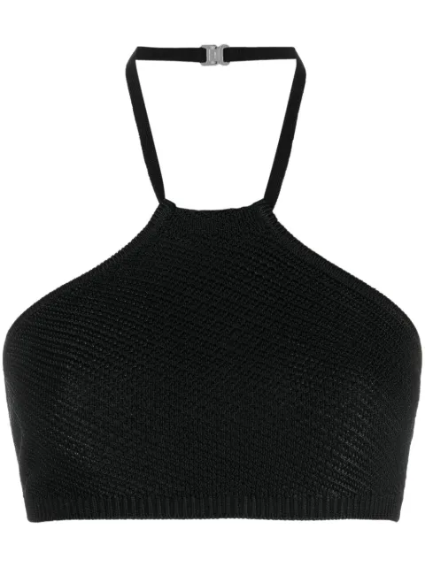 1017 ALYX 9SM knitted buckle top Black AAWKN0192YA01