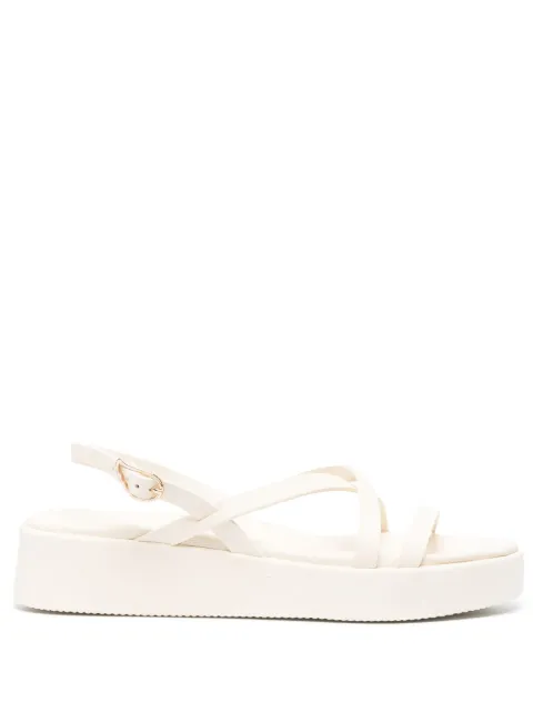 Ancient Greek Sandals Silia buckle-fastening sandals Neutrals SILIAVACHETTA