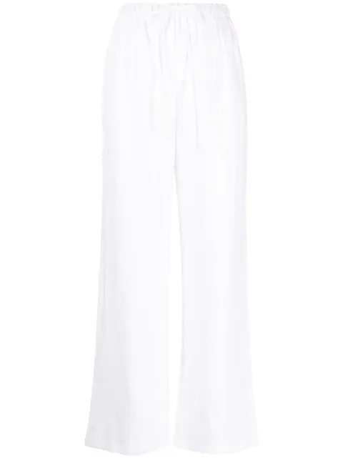 Reformation Olina linen track pants White 1308705WHT