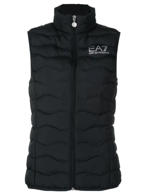 Ea7 Emporio Armani Core padded gilet Black 8NTQ08TNF8Z