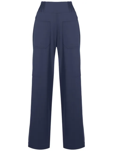 Alcaçuz Win straight-leg trousers Blue X146017A9