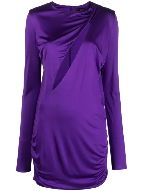 Versace cut-out minidress Purple 10100431A00572