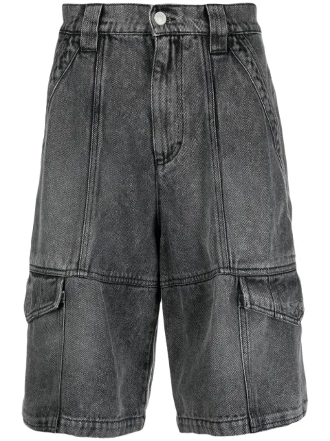 MARANT Timy cargo shorts Grey SH0046HAA1H32H