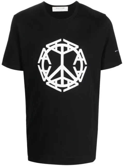 1017 ALYX 9SM graphic-print cotton T-shirt Black AAUTS0407FA01BLK0001