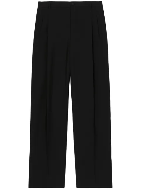 Burberry tailored woo trousers Black 8070163
