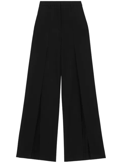 Burberry wool wide-leg trousers Black 8068186
