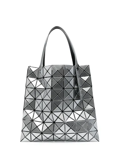 Bao Bao Issey Miyake Prism metallic-finish tote bag Silver BB36AG047