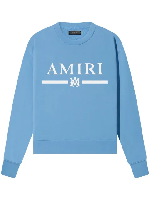 AMIRI M.A. Bar logo-print sweatshirt Blue PS23MJL003450