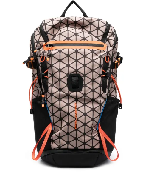 PIQUADRO debossed-logo detail backpack Neutrals CA6102CAS2