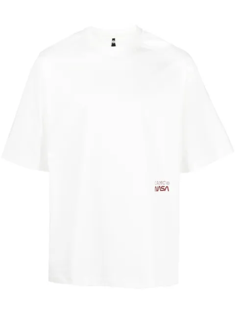 OAMC x Nasa graphic-print T-shirt White 23E28OAY06COT00727