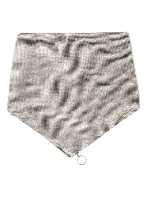 Kara crystal-embellished scarf Silver SLG110