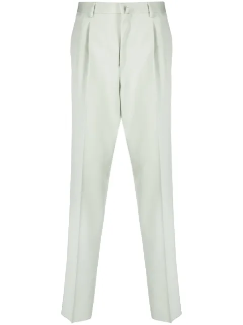 Lanvin pressed-crease tailored trousers Green RMTR00034885P23