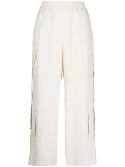 TWINSET cargo pocket trousers Neutrals 231AP207B