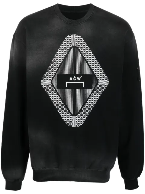 A-COLD-WALL* logo-print sweatshirt Black ACWMW125