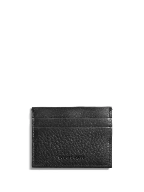 Shinola 5 Pocket grained-leather card holder Black S0310009588