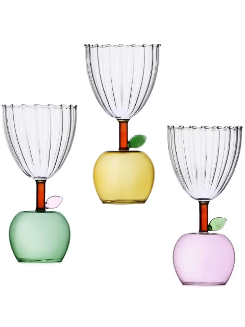 Ichendorf Milano Apple wine glasses (set of 3) Neutrals 35234012