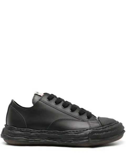 Maison MIHARA YASUHIRO Peterson 23 leather sneakers Black A11FW704