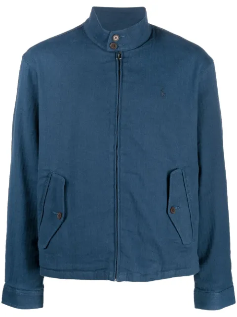 Polo Ralph Lauren stand-up collar shirt jacket Blue 710911791