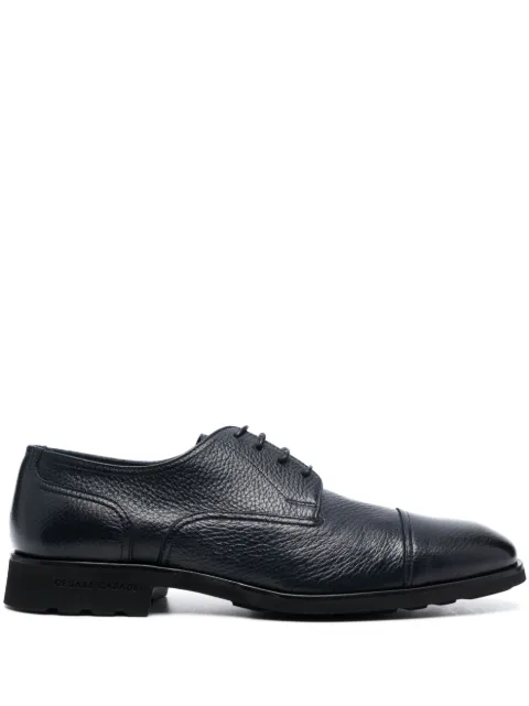 Casadei Anticato leather derby shoes Blue 32029PANTI