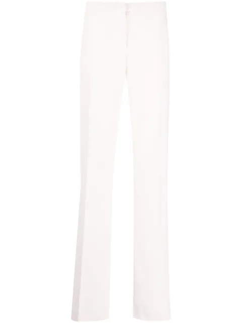 PINKO pressed-crease tailored trousers Pink 1000547624P34