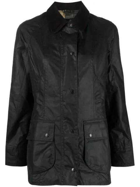 Barbour waxed cotton jacket Green LWX0667