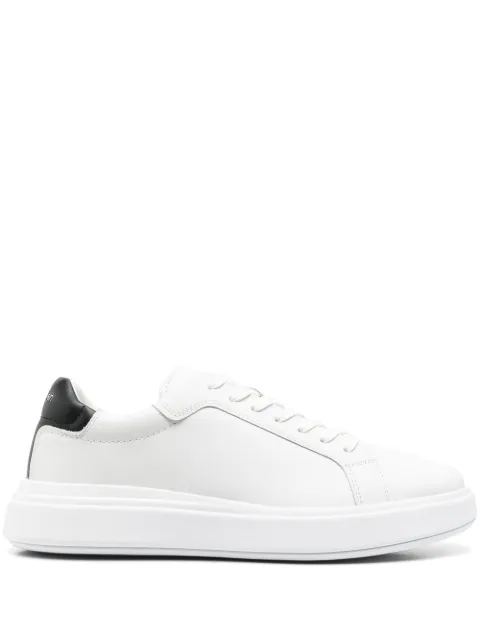 Calvin Klein low-top leather sneakers White HM0HM01016