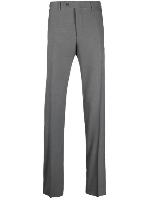 Canali wool tailored trousers Grey 0055271019