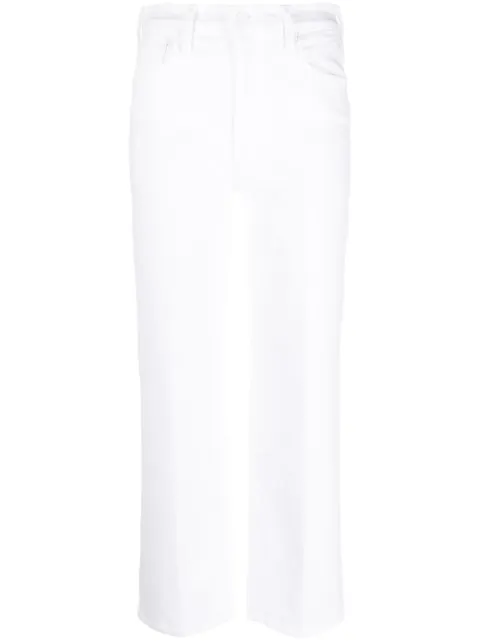 MOTHER Fairest Of Them All straight-leg jeans White 10297753098