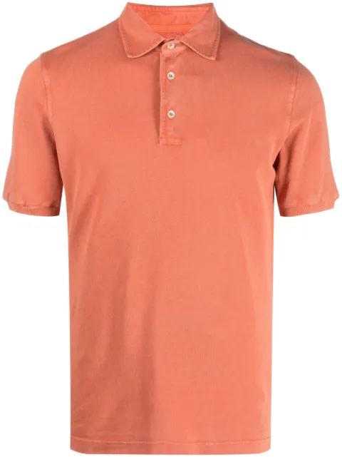 Fedeli jersey short-sleeved polo top Orange 6UEF0102