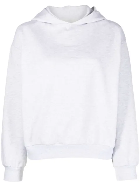ARMARIUM logo-patch cotton hoodie Grey ARS23HO01FE01