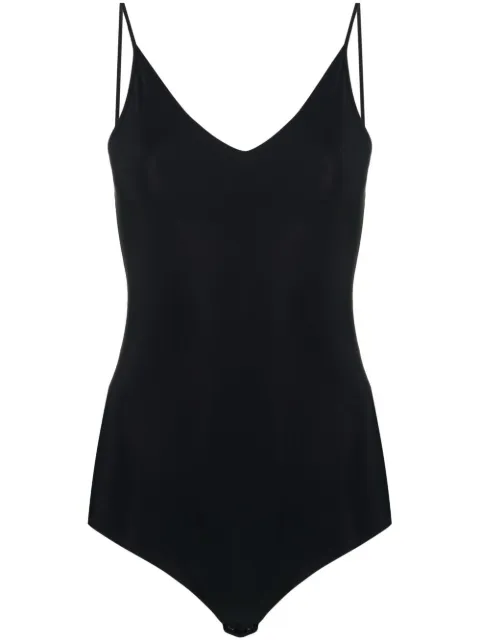 Jil Sander V-neck stretch bodysuit Black J01NC0020J70026