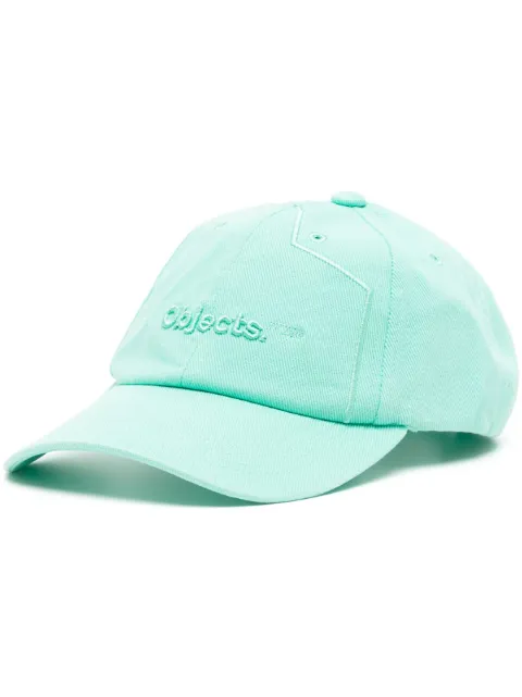 OBJECTS IV LIFE embroidered-logo baseball cap Green OBJ00280122