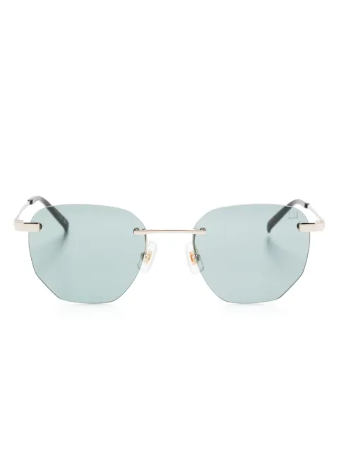 Dunhill geometric-frame sunglasses Gold DU0066S