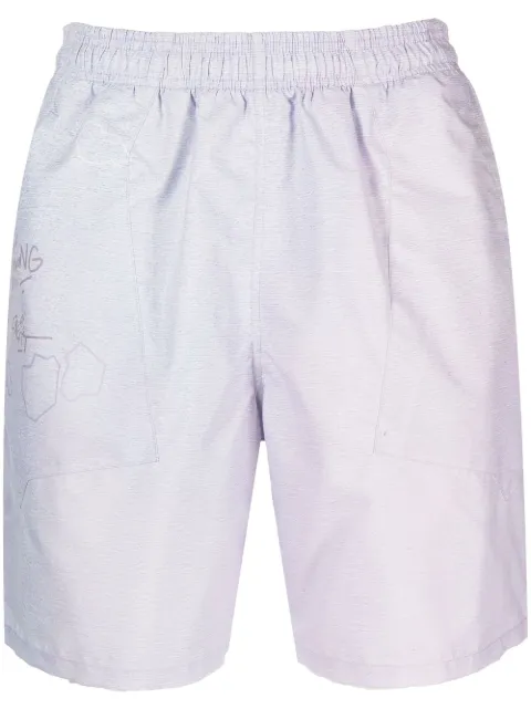 OBJECTS IV LIFE graphic-print shorts Purple OBJ00230723