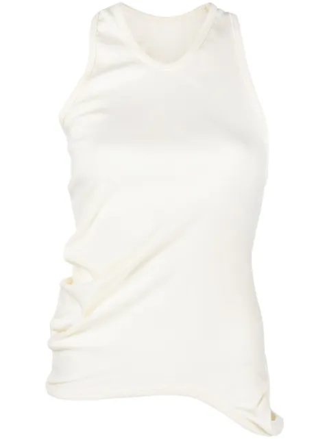 Low Classic Hole Point tank top Yellow LOW23SMTO050