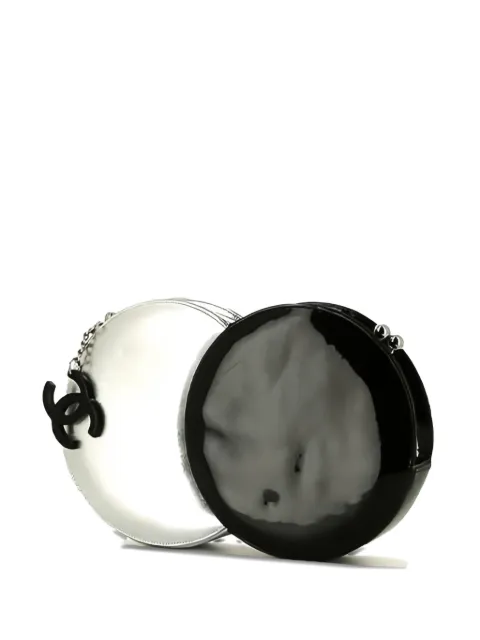 CHANEL Pre-Owned 2007 Double Circle clutch bag Silver 391369