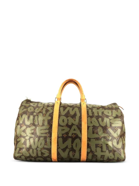 Louis Vuitton Pre-Owned 2001 Keepall Editions Limitées travel bag Brown 395134