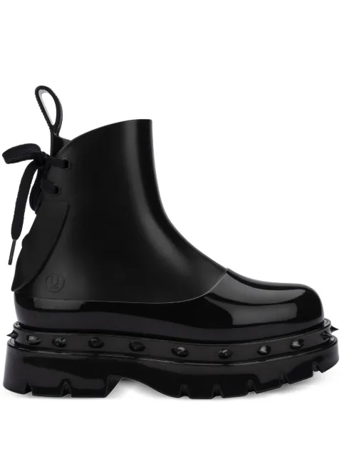 Melissa Spikes platform combat boots Black 33789