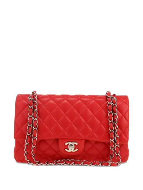 CHANEL Pre-Owned 2014 Double Flap shoulder bag Red 396670