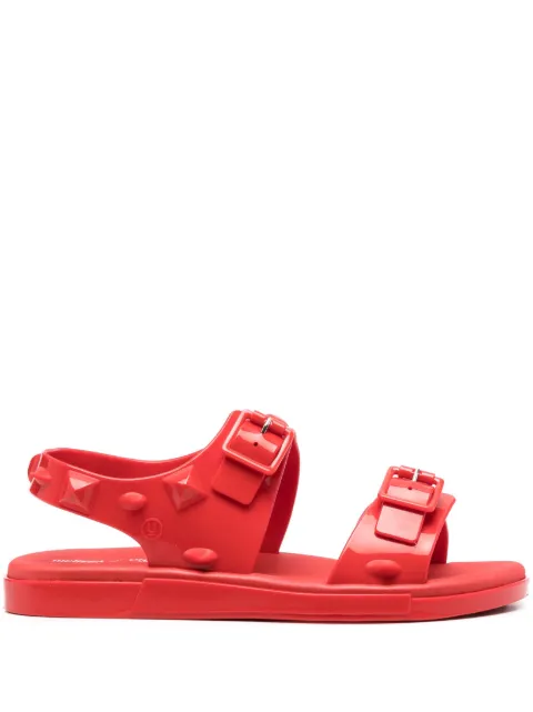 Melissa buckle-fastening sandals Red 33788