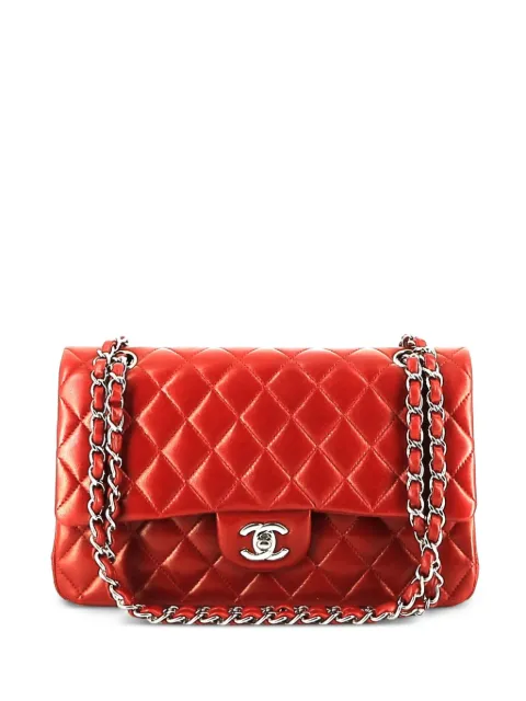 CHANEL Pre-Owned 2010 Timeless quilted handbag Red 394856