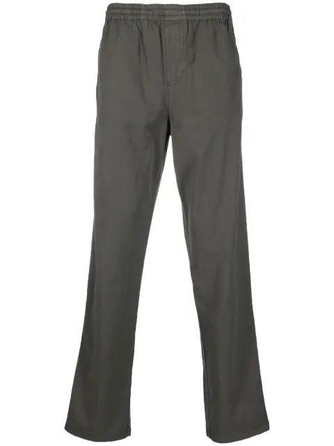 ASPESI elasticated waistband pants Grey CP15M256