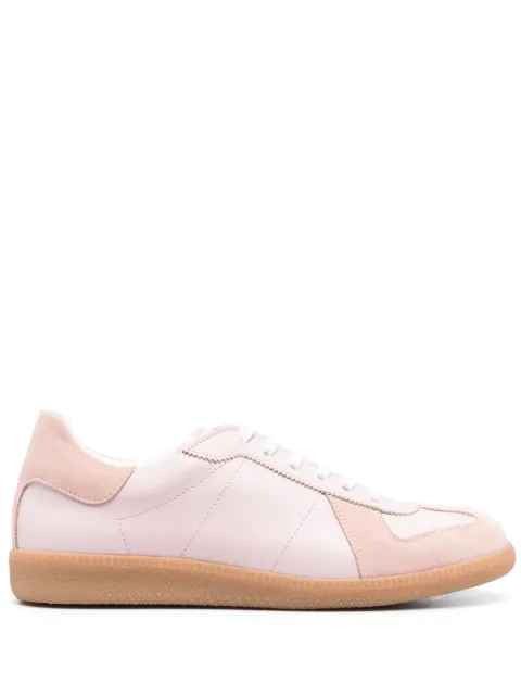 Scarosso Tilda panelled-leather sneakers Pink TILDASNEAPINCALF