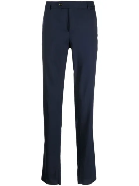 PT Torino straight-leg virgin-wool trousers Blue VSJGZ20CL1ZI56