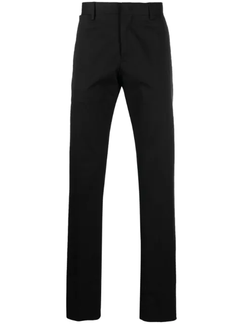 Zegna four-pocket cotton chinos Black E8I03TR14