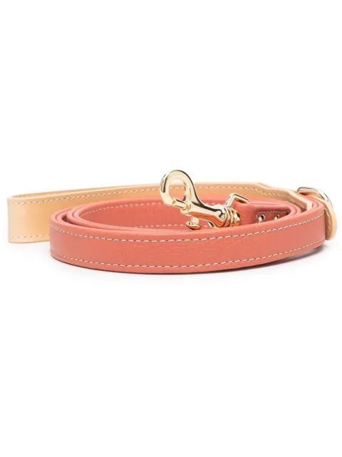 Sporty & Rich leather pet lead Pink AC745CO