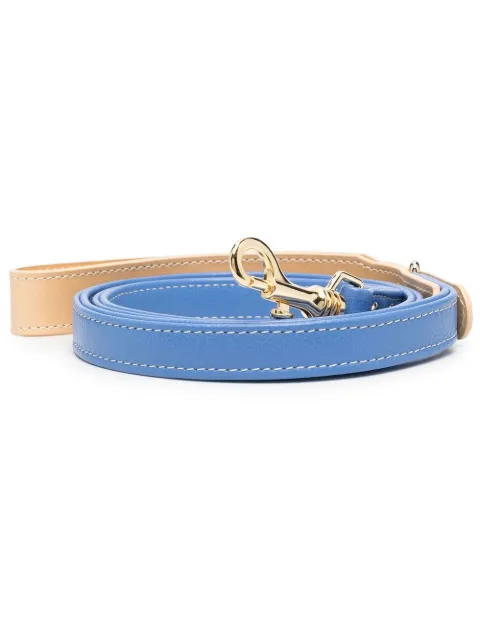 Sporty & Rich leather pet lead Blue AC745OC