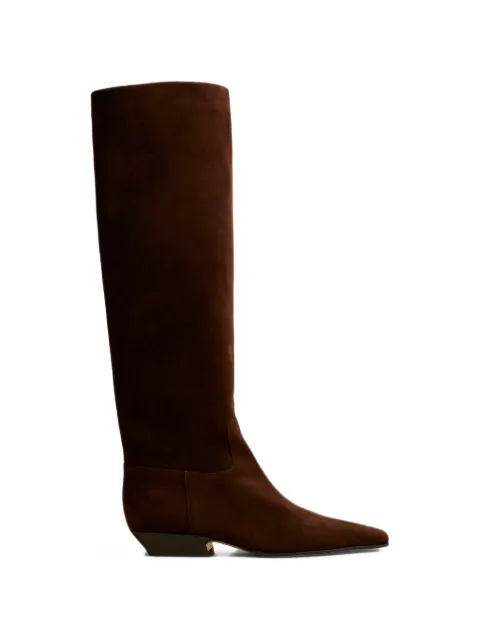 KHAITE The Marfa 35mm knee-high boots Brown F1071726899