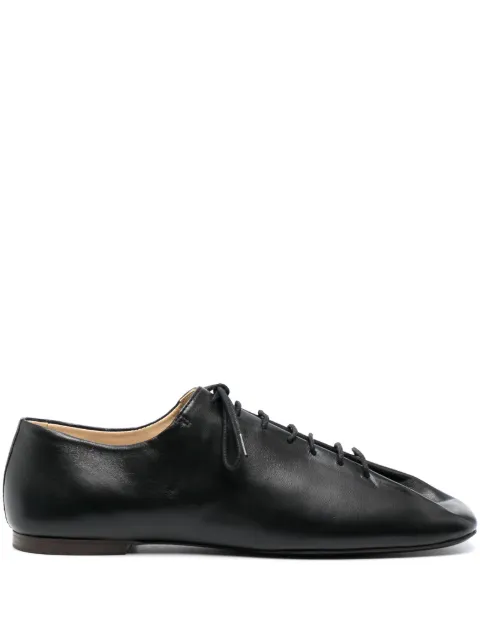 LEMAIRE Souris square-toe brogues Black FO0058LL0023