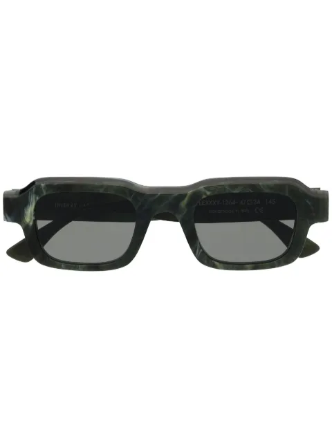Thierry Lasry Flexxxy rectangle-frame sunglasses Green FLEXXXY